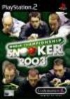 World championship snooker 2003
